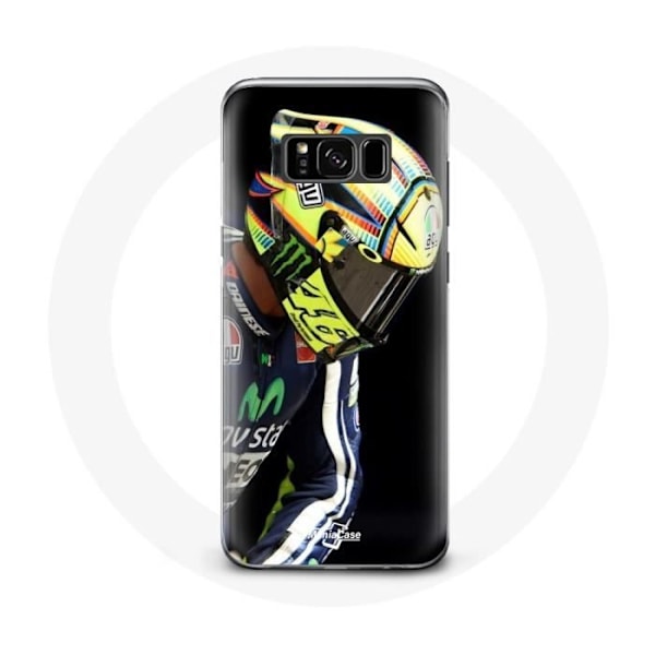 Coque - Valentino Rossi - Samsung Galaxy S8 Plus - Flexibel - Skydd - Svart