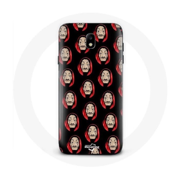Mobilskal för Samsung Galaxy J5 2017 La Casa De Papel ansiktsmasker