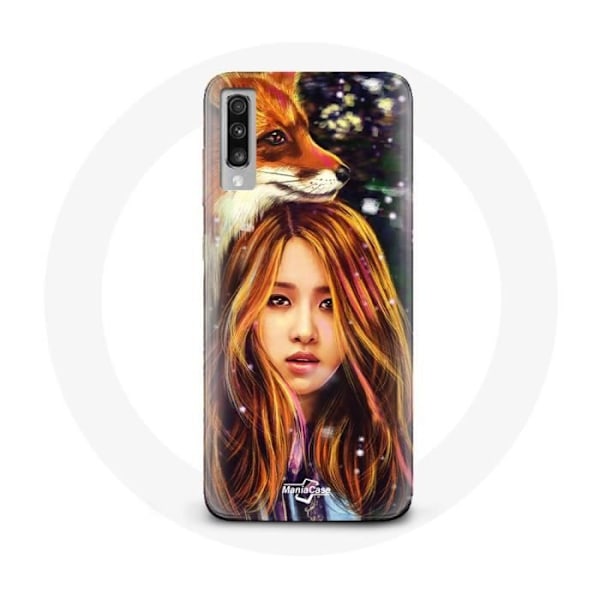 Coque för Samsung Galaxy A50 Blackpink Rosé Poster Fanart