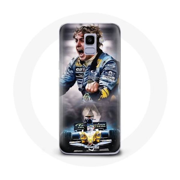 Coque för Samsung Galaxy A6 2018 Formel 1 Fernando Alonso Förare F1
