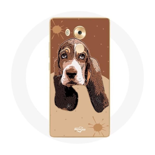Skydd för Huawei Mate 8 Basset Hound hundansikte