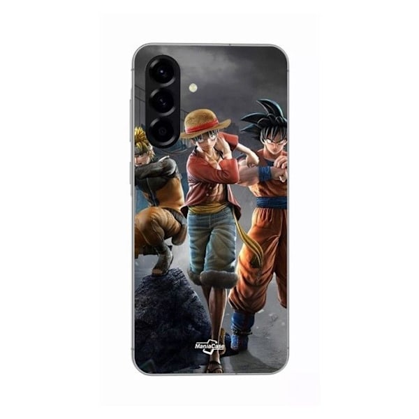 Coque - Maniacase - Samsung Galaxy A36 - Silikon - 3D - Anime manga Svart