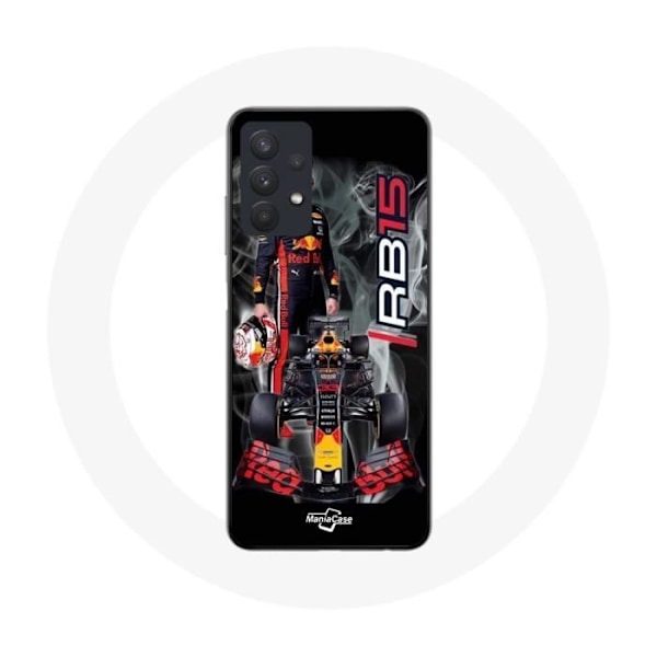 Coque för Samsung Galaxy A32 5G Formel 1 Max Verstappen F1-förare Red Bull 15