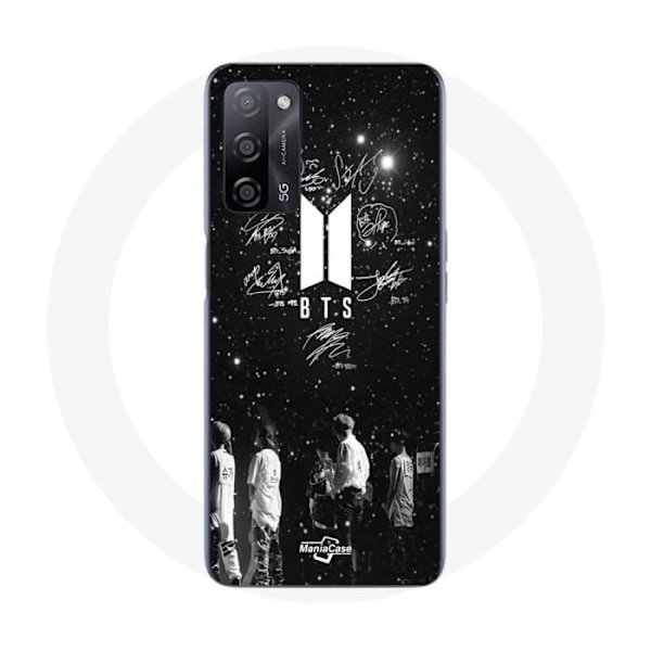 Coque - BTS - Oppo A55 5G - Sval - Svart - Medlemmar av BTS
