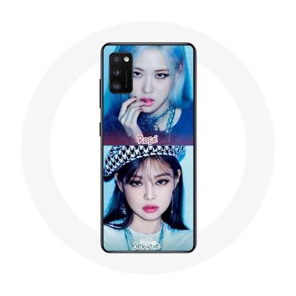 Coque för Samsung Galaxy A41 Blackpink K-pop grupp Flickor Jennie och Rosé Lovesick girls affisch the