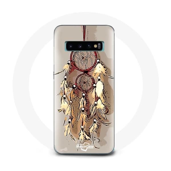 Coque - Samsung - Galaxy S10 - Drömfångare - Brun - Flexibel kastanj