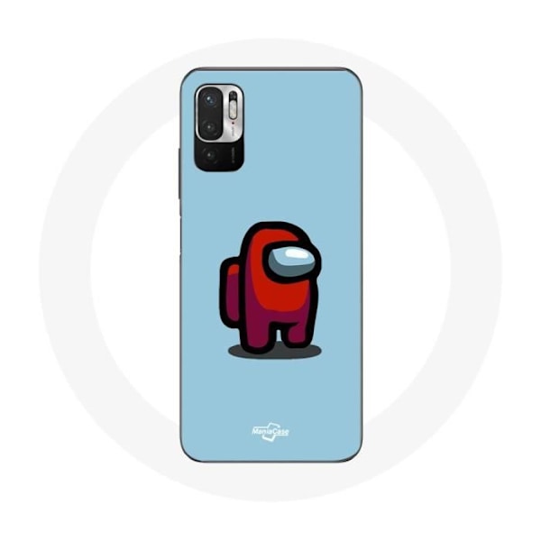 Skydd för Xiaomi Poco M3 Pro Among Us videospel Blå bakgrund