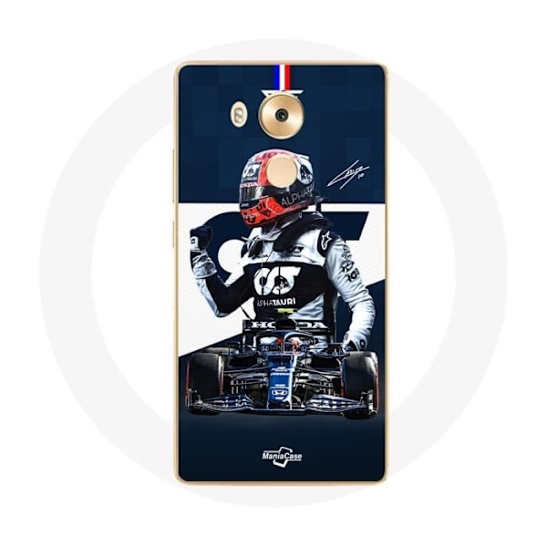 Coque för Huawei Mate 8 Formel 1 Max Verstappen Formel 1-förare Blå