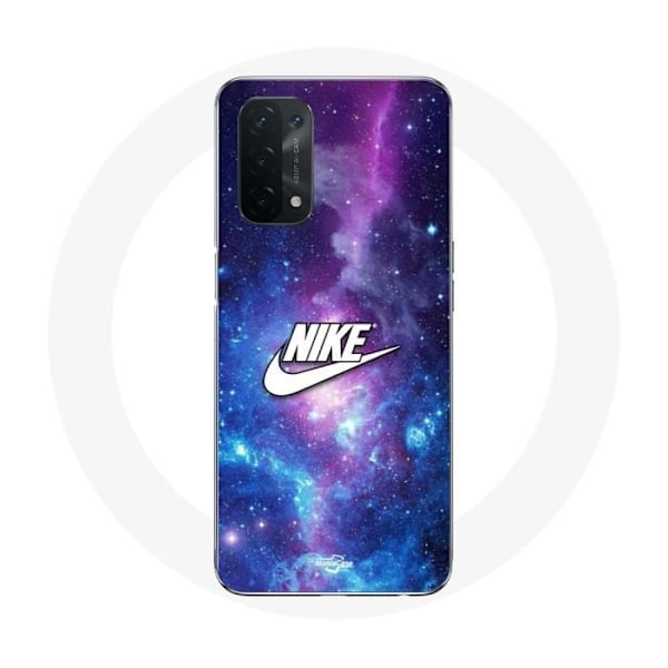 Coque - Nike - Oppo A54 5G - Vit Logotyp - Mjuk - Färgglad Vit, färgglad