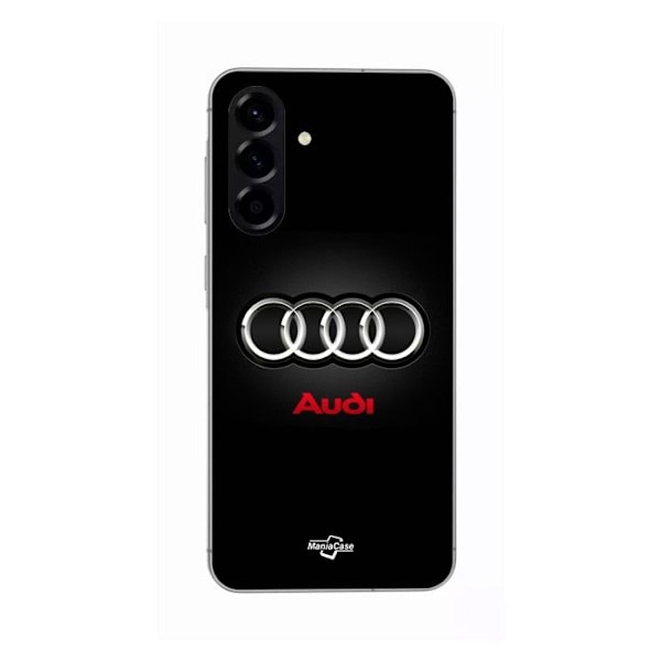Coque - Maniacase - Samsung Galaxy A56 - Audi-logotyp - Silikon - Mjuk Svart