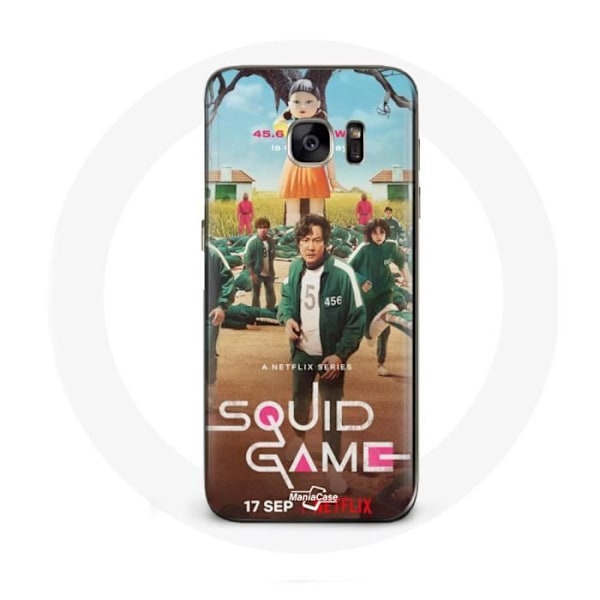 Skydd för Samsung Galaxy S6 Squid Game Serie spelare soldat docka