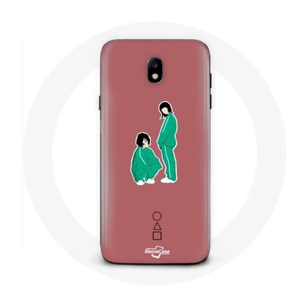 Coque för Samsung Galaxy S5 Squid Game Ji Yeong Nummer 240 Och Kang Sae Byeok Nummer 067