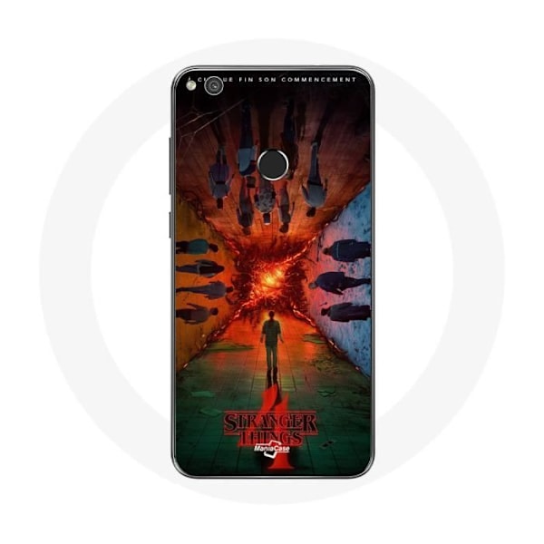 Coque för Huawei P8 Lite 2017 Stranger Things Säsong 4 Affisch Utrustning av den Nya Teorin