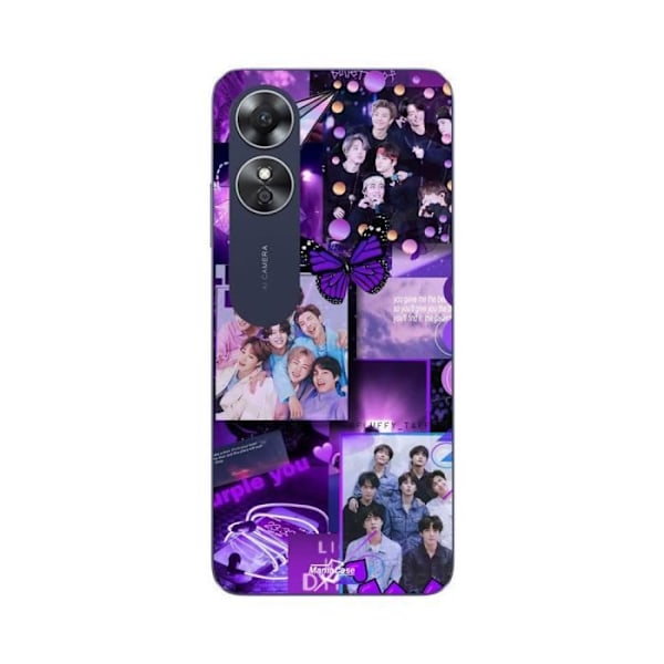 Coque Oppo A17 BTS KONCEPT VIOLET Maniacase