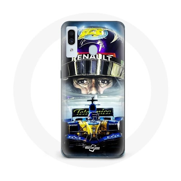 Mobilskal för Samsung Galaxy A20e Formel 1 Fernando Alonso Díaz spansk F1-förar###