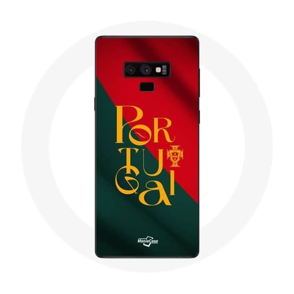 Cover - Samsung - Galaxy Note 9 - Blød - Portugisisk Flag - Hvid