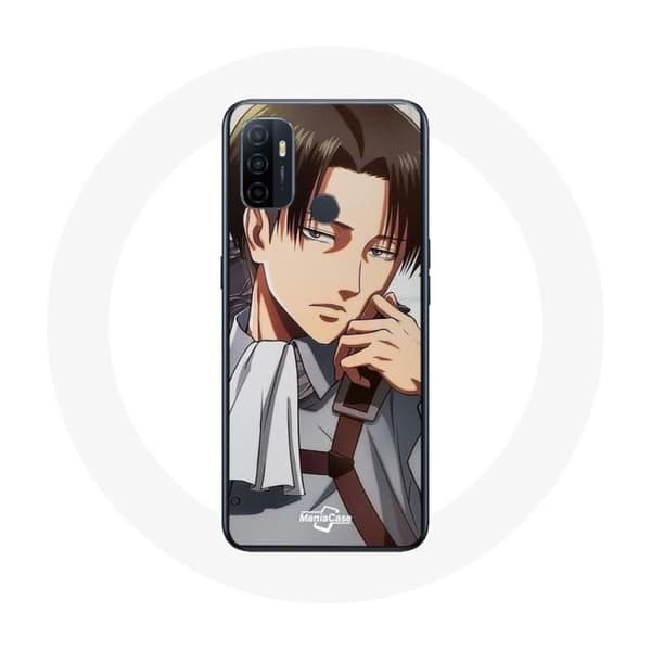 Coque pour Oppo A53 Attack on Titan Levi Ackerman Manga