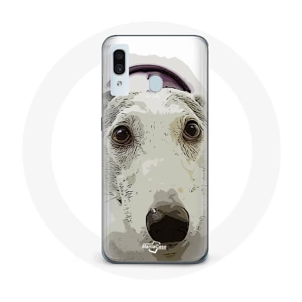 Cover til Samsung Galaxy A20e Greyhound hunderace