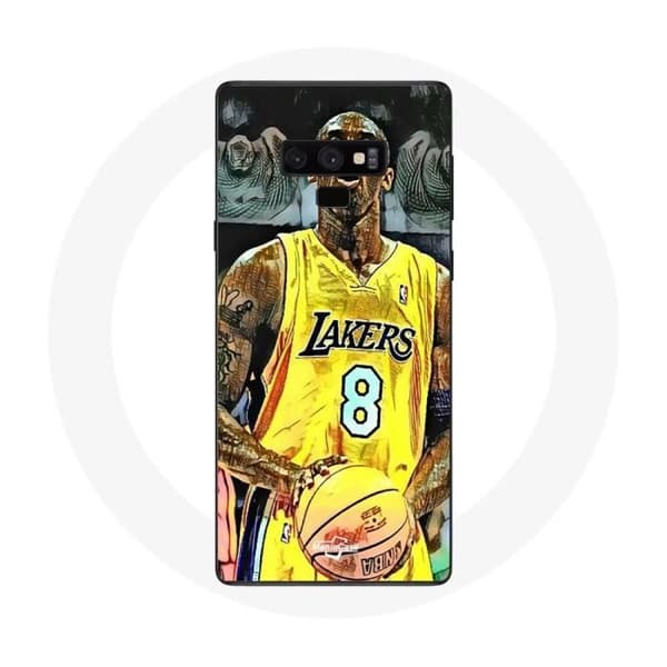 Cover til Samsung Galaxy Note 9 Kobe Bryant Dunk Lakers 8 NBA Sort