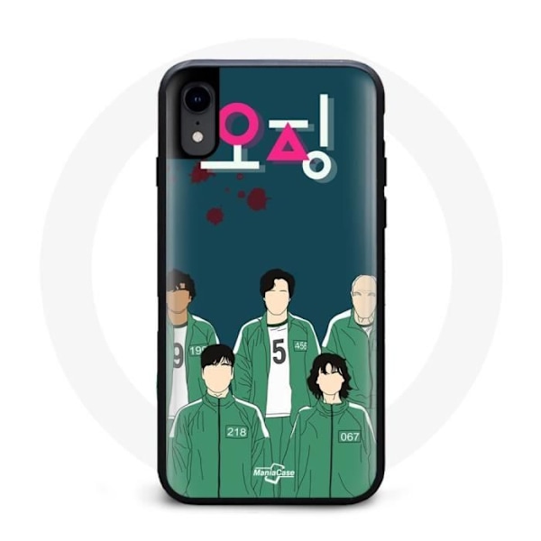Coque iPhone XS Squid Game Affisch