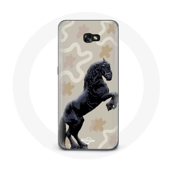 Coque för Samsung Galaxy A3 2017 Frison Svart Hästras
