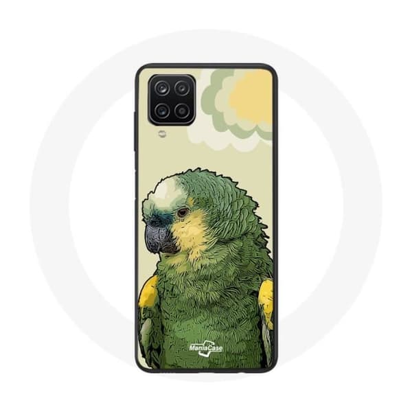 Cover til Samsung Galaxy A42 5G Amazon Papegøjer Grøn