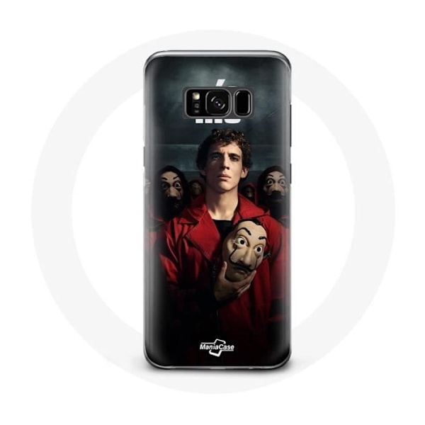 Coque - La Casa De Papel - Samsung Galaxy S8 - Mjuk - Svart - Skydd