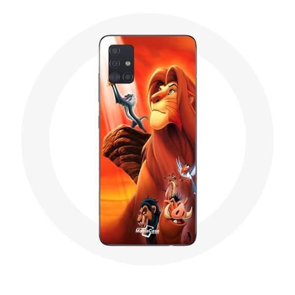 Samsung Galaxy A71 - Leijonakuningas Simba ja Mufasa kuori