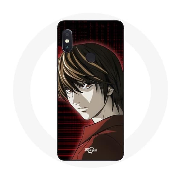 Coque för Xiaomi Redmi Note 5 Pro Light Yagami Death Note Anime Manga