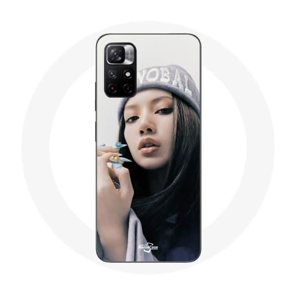 Coque - Blackpink - Redmi Note 11 5G - Blød - Sort - LALISA Mønster Svart