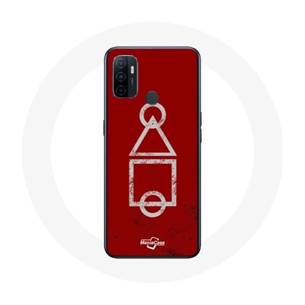 Coque - Squid Game - Oppo A53 - Flexibel - Röd - Skydd Röd