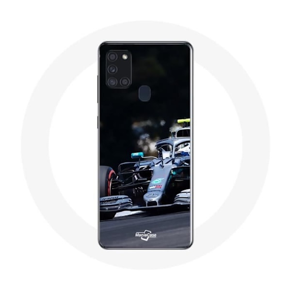 Coque Samsung Galaxy A21S Formule 1 Valtteri Bottas Formel 1-förare Svart