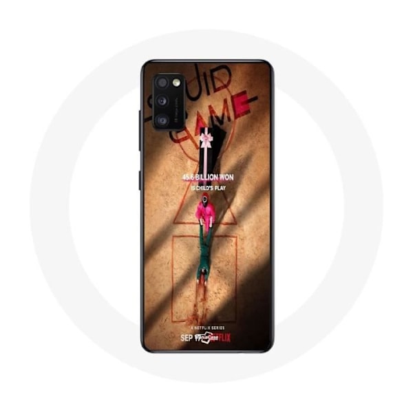 Coque - Samsung - Galaxy A41 - Blød - Sort - Squid Game