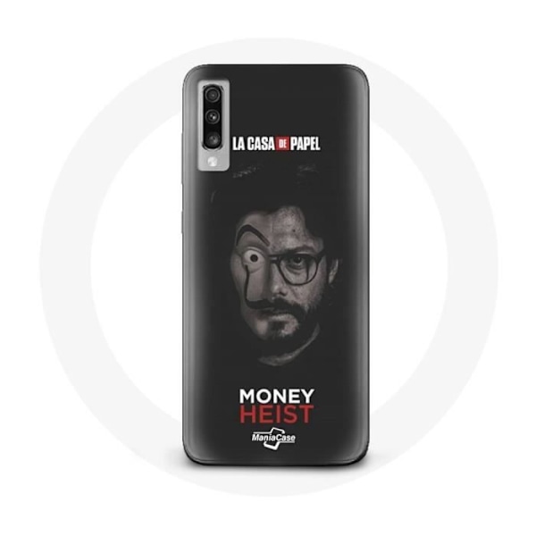 Skydd för Samsung Galaxy A50 La casa de papel El profesor split Money Heist säsong 5