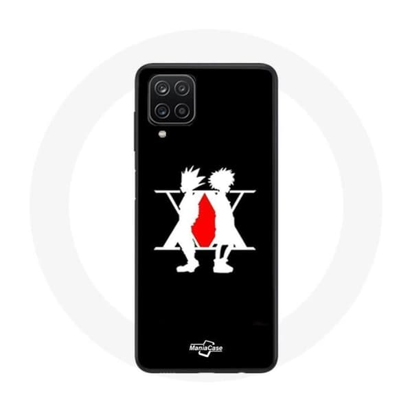 Samsung Galaxy A12 Hunter x Hunter Manga -logo Musta