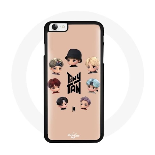 Coque för Iphone 4 BTS TinyTAN Animation Affisch RM Jin Suga J-Hope Jimin V Och Jungkook