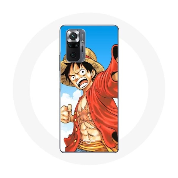 Coque för Xiaomi Redmi Note 10 Pro Manga One piece Luffy Anime