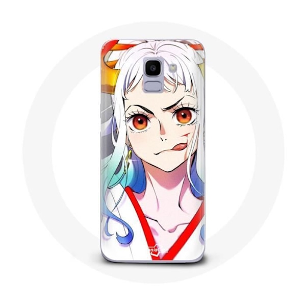 Coque för Samsung Galaxy A8 2018 Yamato One Piece Anime Manga