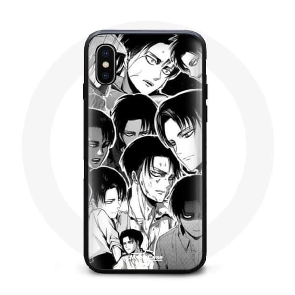 Coque Iphone XS max Levi Ackerman Collage