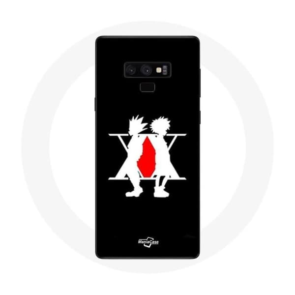 Coque pour Samsung Galaxy Note 9 Hunter x Hunter Manga Logo Musta