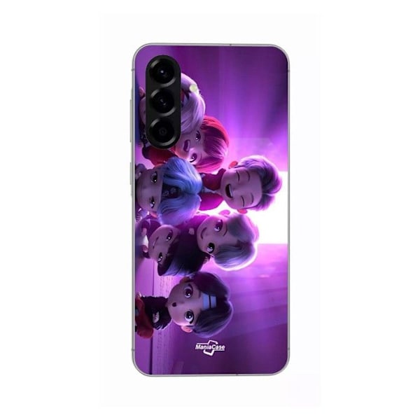 Coque för Samsung Galaxy A56 bts grupp animation kpop Maniacase Svart