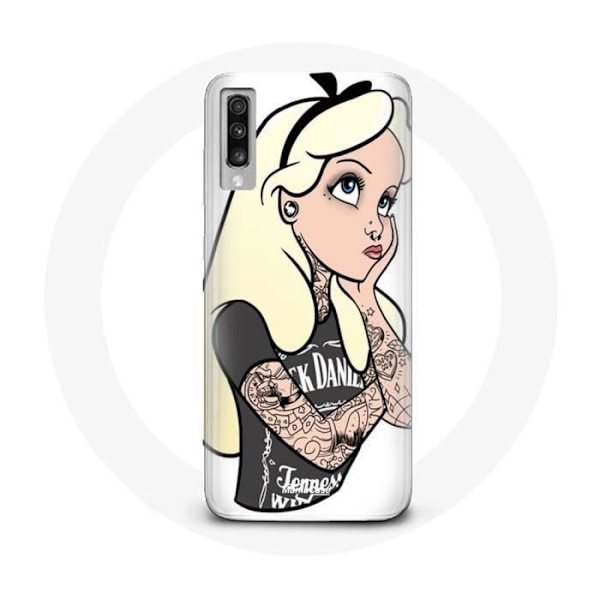 Coque Samsung Galaxy A70 Alice Prinsessan tatuerad