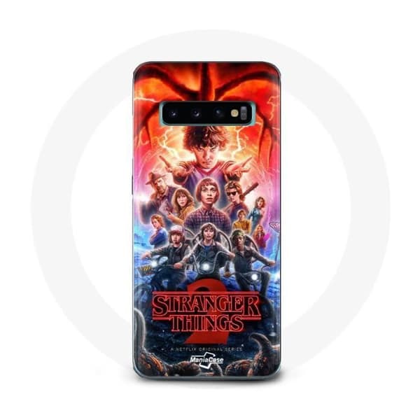 Coque för Samsung Galaxy s10 edge Stranger Things Affisch Säsong 2