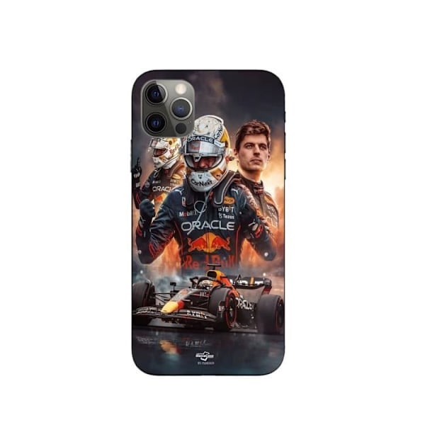 Coque maniacase för iPhone 12 Pro Max Verstappen F1 konsttapet