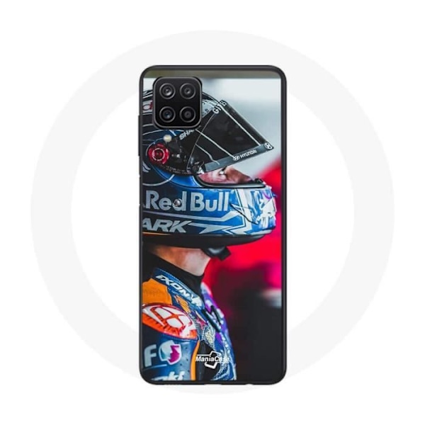 Coque - maniacase - Galaxy A12 - Flexibel - Moto GP - Skydd och dekoration Svart