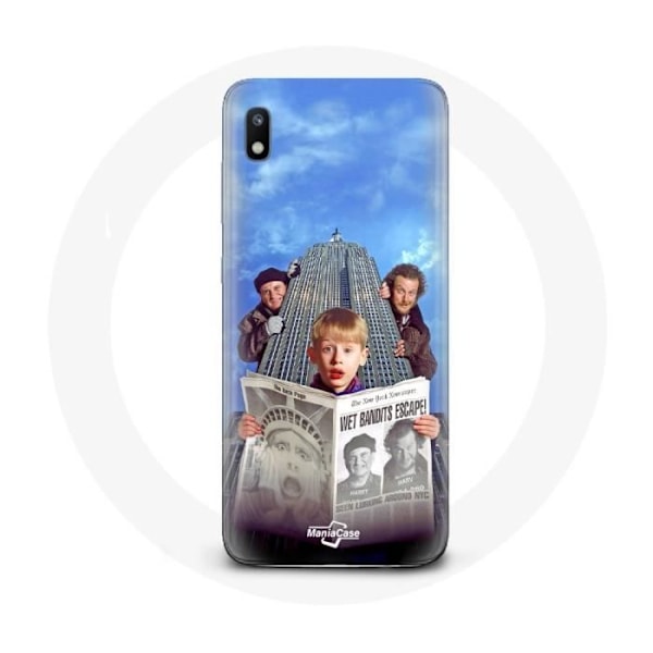 Coque för Samsung Galaxy A10 Ensam Hemma Mamma, jag missade flyget igen