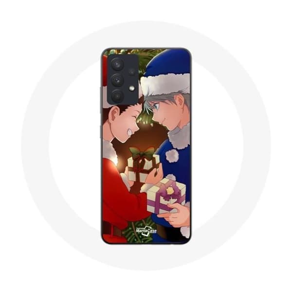 Coque - Maniacase - Samsung Galaxy A13 5G - Hunter x Hunter - Blød - Sort Svart