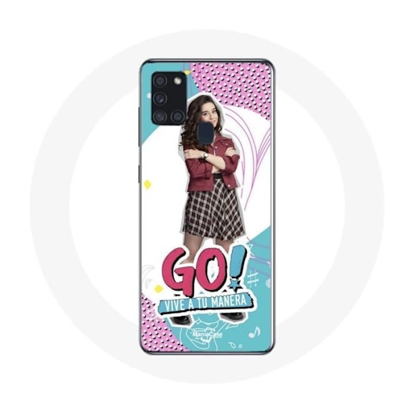 Coque Samsung Galaxy A21S Följ Dina Drömmar Zoe Caletián Go! lev ditt liv på ditt sätt