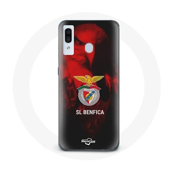 Coque - Maniacase - Samsung Galaxy A30 - Svart - Fjäder - Örn Svart