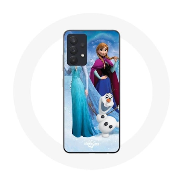 Coque - Maniacase - Samsung Galaxy A13 5G - Snösystern - Mjuk - Svart Svart